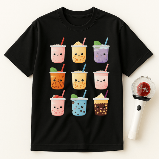 BOBA TEA COLLECTION UNISEX T-SHIRT