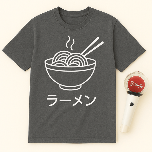 RAMEN BOWL OUTLINE UNISEX T-SHIRT
