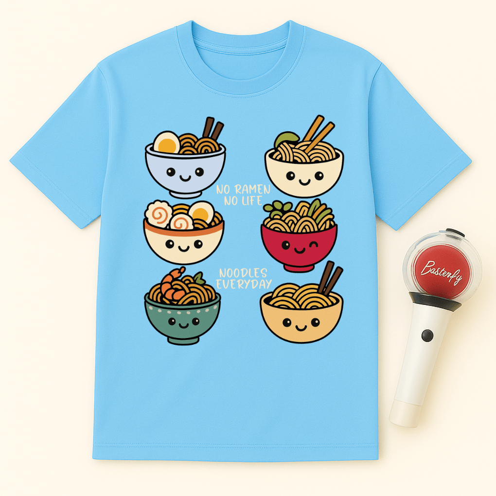 NO RAMEN NO LIFE T-SHIRT