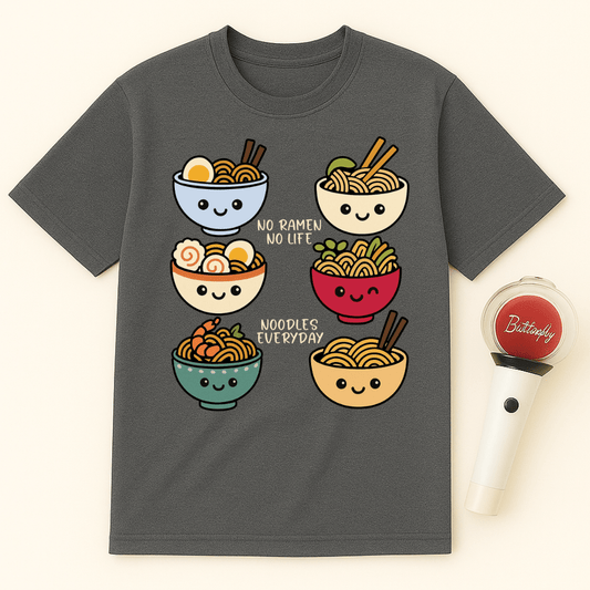 NO RAMEN NO LIFE T-SHIRT