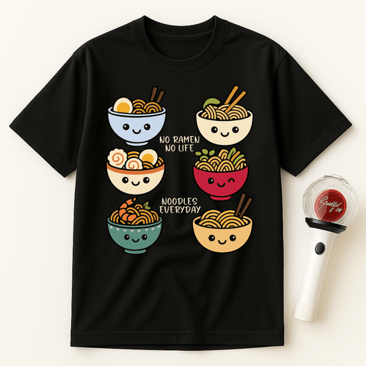 NO RAMEN NO LIFE T-SHIRT