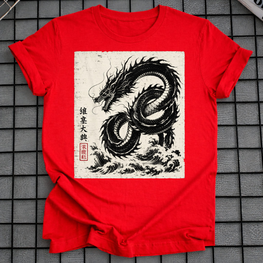 JAPANISCHES DRACHEN-T-SHIRT
