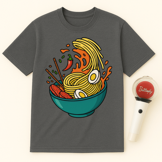 SPICY RAMEN SPLASH ART UNISEX T-SHIRT