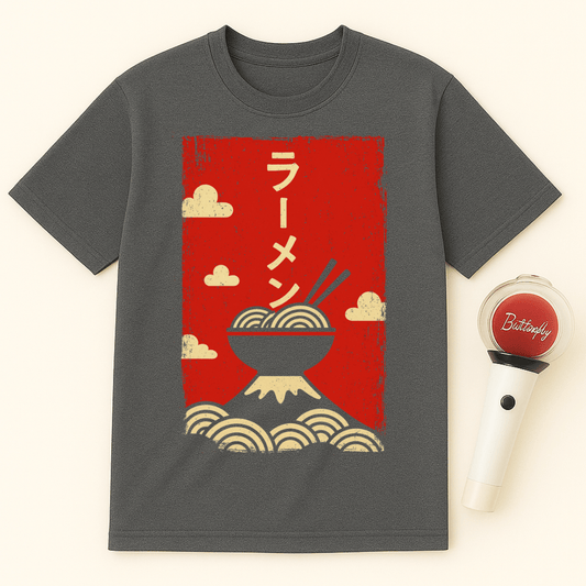 JAPANESE RAMEN MOUNT DESIGN UNISEX T-SHIRT