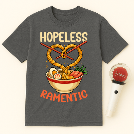 HOPELESS RAMENTIC UNISEX T-SHIRT