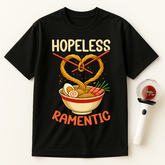 HOPELESS RAMENTIC UNISEX T-SHIRT