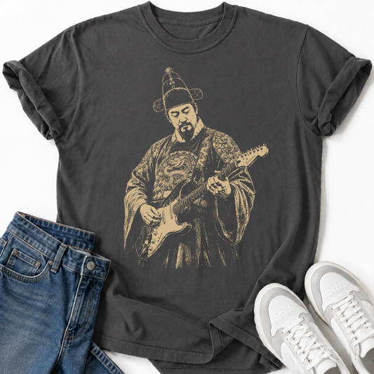 JOSEON ERA KOREAN GUITARIST T-SHIRT