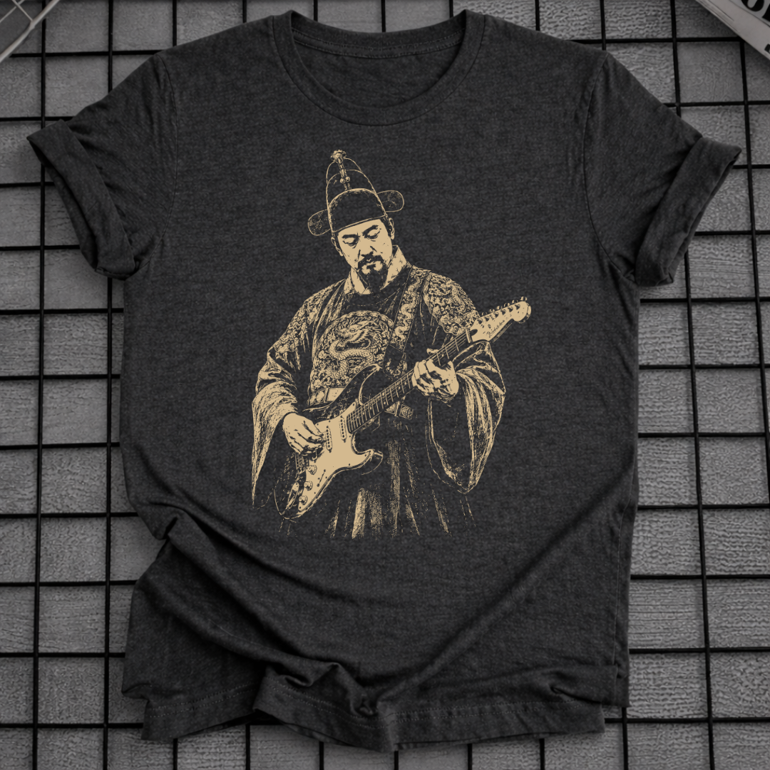 JOSEON ERA KOREAN GUITARIST T-SHIRT