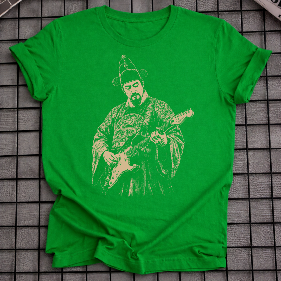 JOSEON ERA KOREAN GUITARIST T-SHIRT