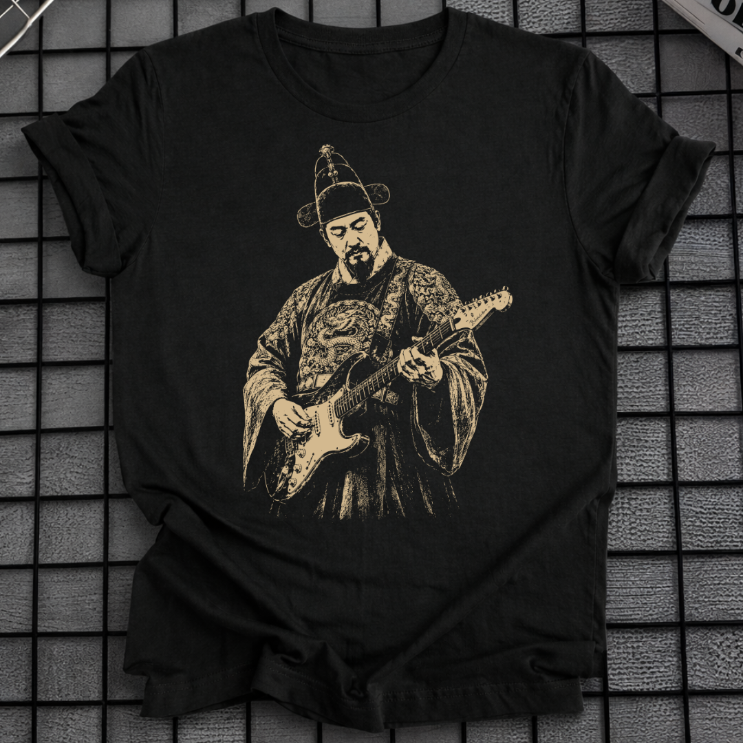 JOSEON ERA KOREAN GUITARIST T-SHIRT