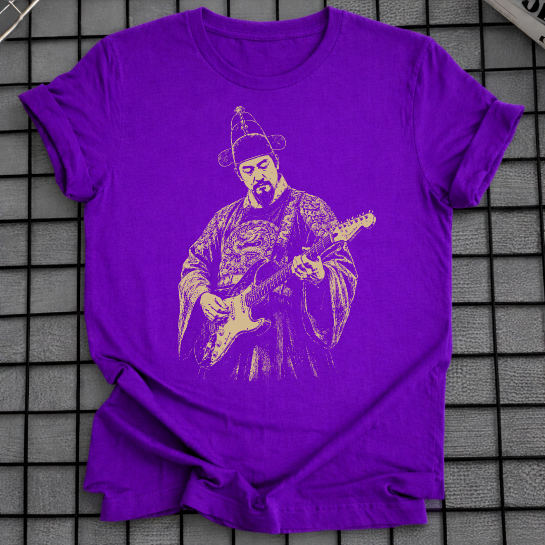 JOSEON ERA KOREAN GUITARIST T-SHIRT
