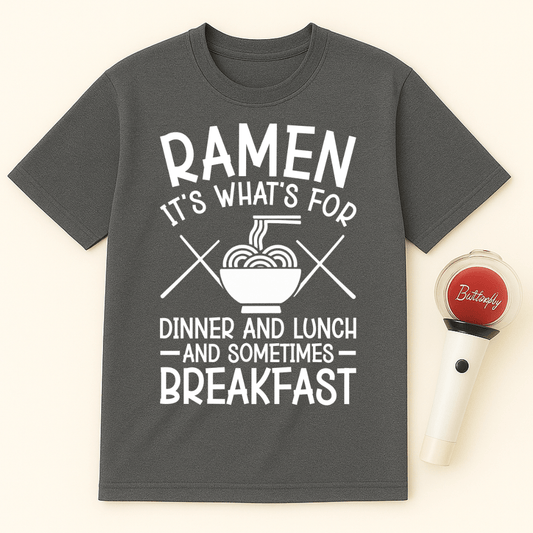 RAMEN FOR EVERY MEAL UNISEX T-SHIRT
