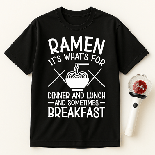 RAMEN FOR EVERY MEAL UNISEX T-SHIRT