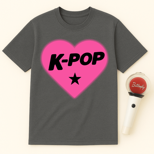 K-POP HEART STAR UNISEX T-SHIRT