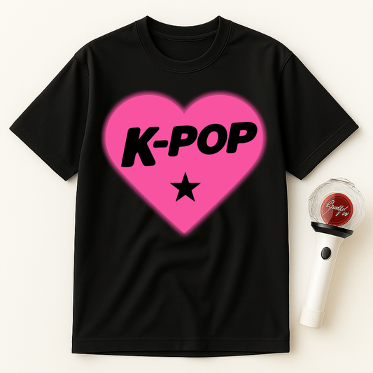 K-POP HEART STAR UNISEX T-SHIRT