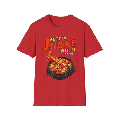 Gettin Jjigae Wit It T-Shirt — Korean Stew Graphic Tee