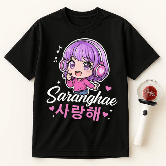 SARANGHAE CHIBI UNISEX T-SHIRT