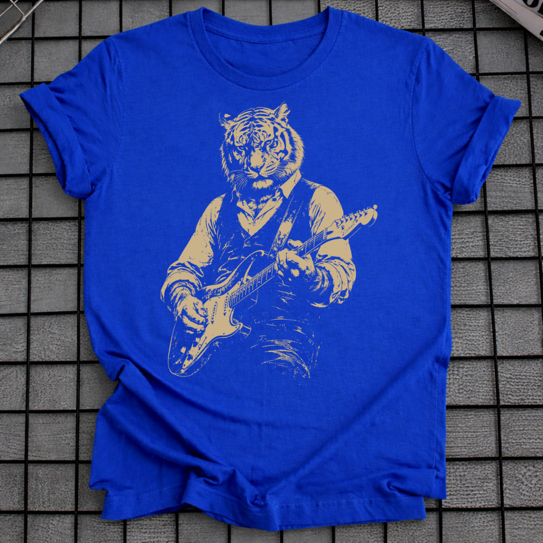 KOREAN TIGER GUITARIST T-SHIRT