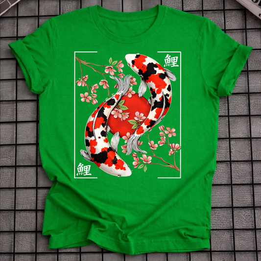 KOI FISH BLOSSOM T-SHIRT
