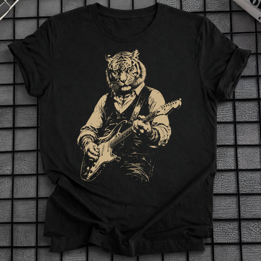 KOREAN TIGER GUITARIST T-SHIRT