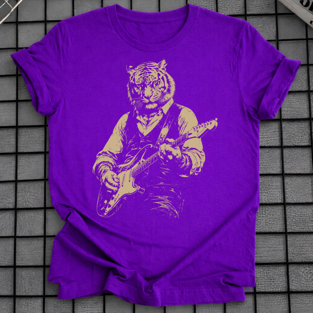 KOREAN TIGER GUITARIST T-SHIRT