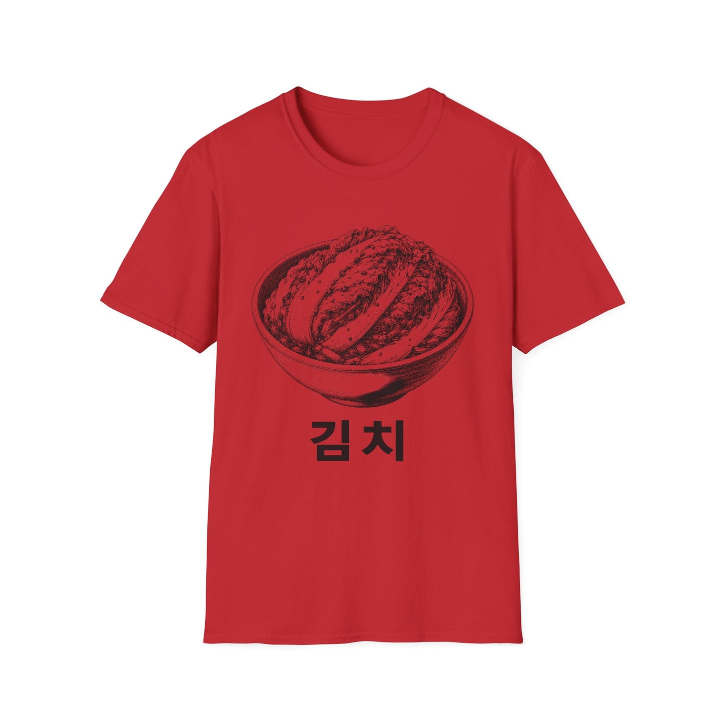 Kimchi T-Shirt — Vintage Bowl of Kimchi Korean Food Graphic Tee