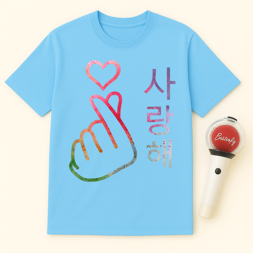 사랑해 UNISEX T-SHIRT