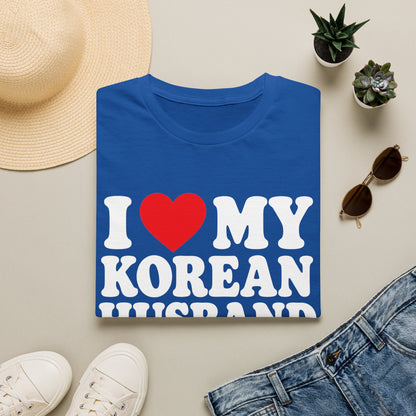 I LOVE MY KOREAN HUSBAND T-SHIRT