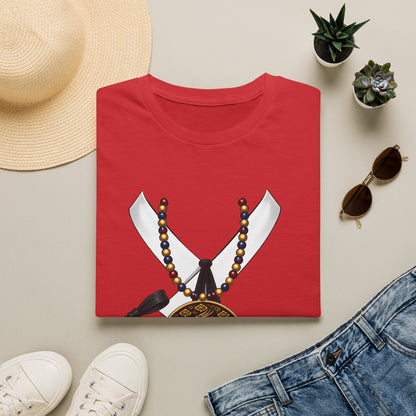 Samurai Armor Chestplate T-Shirt — Kabuto Kabuto Crest Graphic Tee