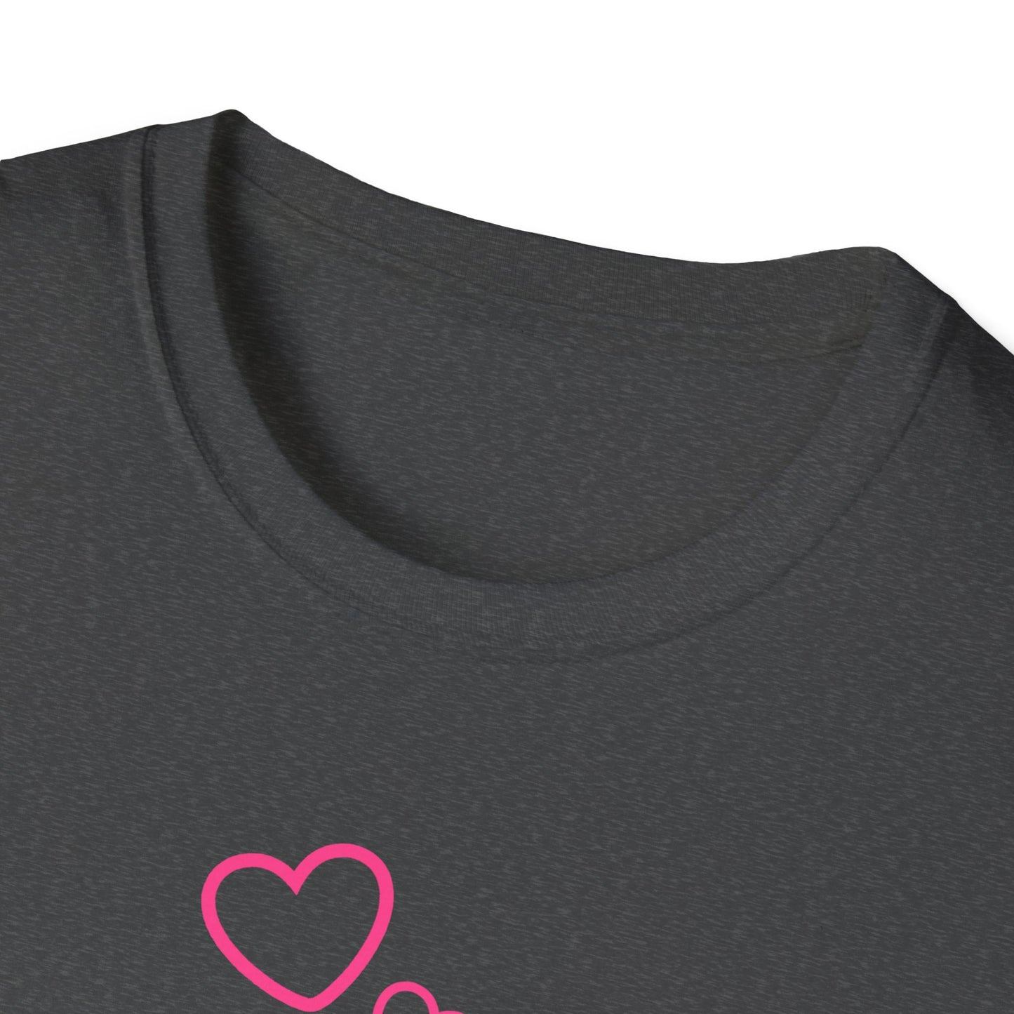 Cute Heart Gesture Unisex T-Shirt - Perfect for Friends, Love, and Everyday Wear
