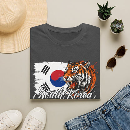 South Korea Tiger T-Shirt — Korean Flag Graphic Tee