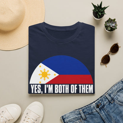 T-Shirt — Yes, I'm Both of Them (Philippines & South Korea)