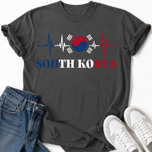 KOREA HEARTBEAT T-SHIRT