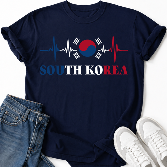 KOREA HEARTBEAT T-SHIRT