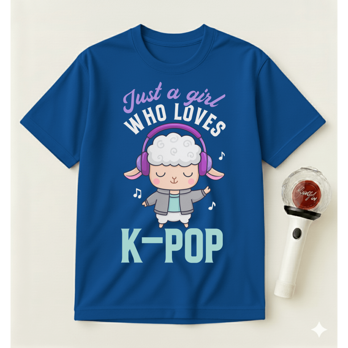 JUST A GIRL WHO LOVES K-POP T-SHIRT