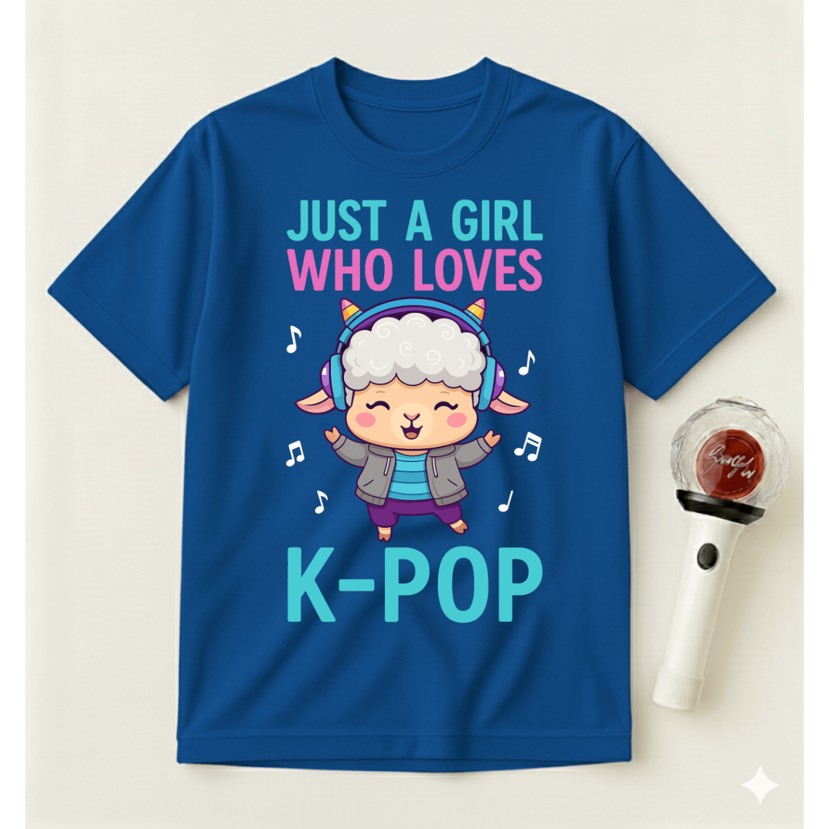 JUST A GIRL WHO LOVES K-POP T-SHIRT