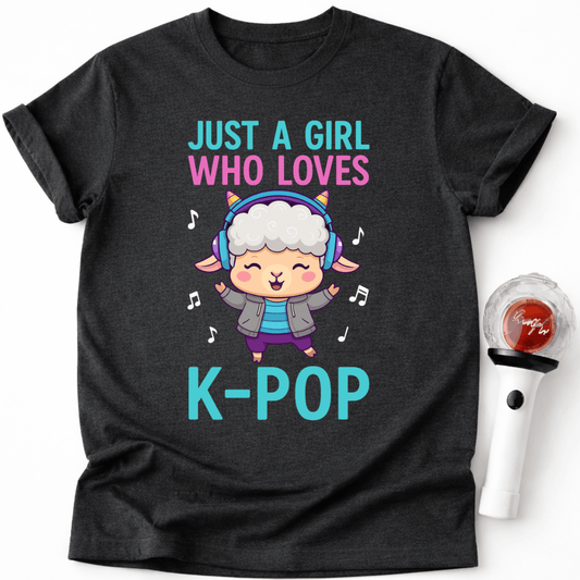 CUTE K-POP SHEEP T-SHIRT