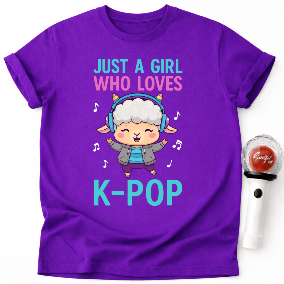 NIEDLICHER K-POP SCHAF T-SHIRT
