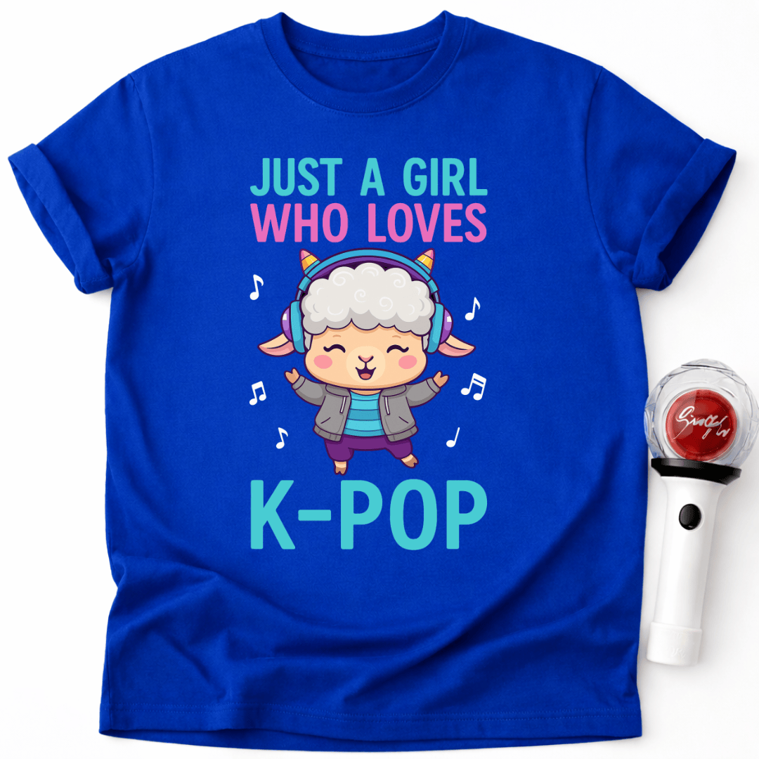 NIEDLICHER K-POP SCHAF T-SHIRT