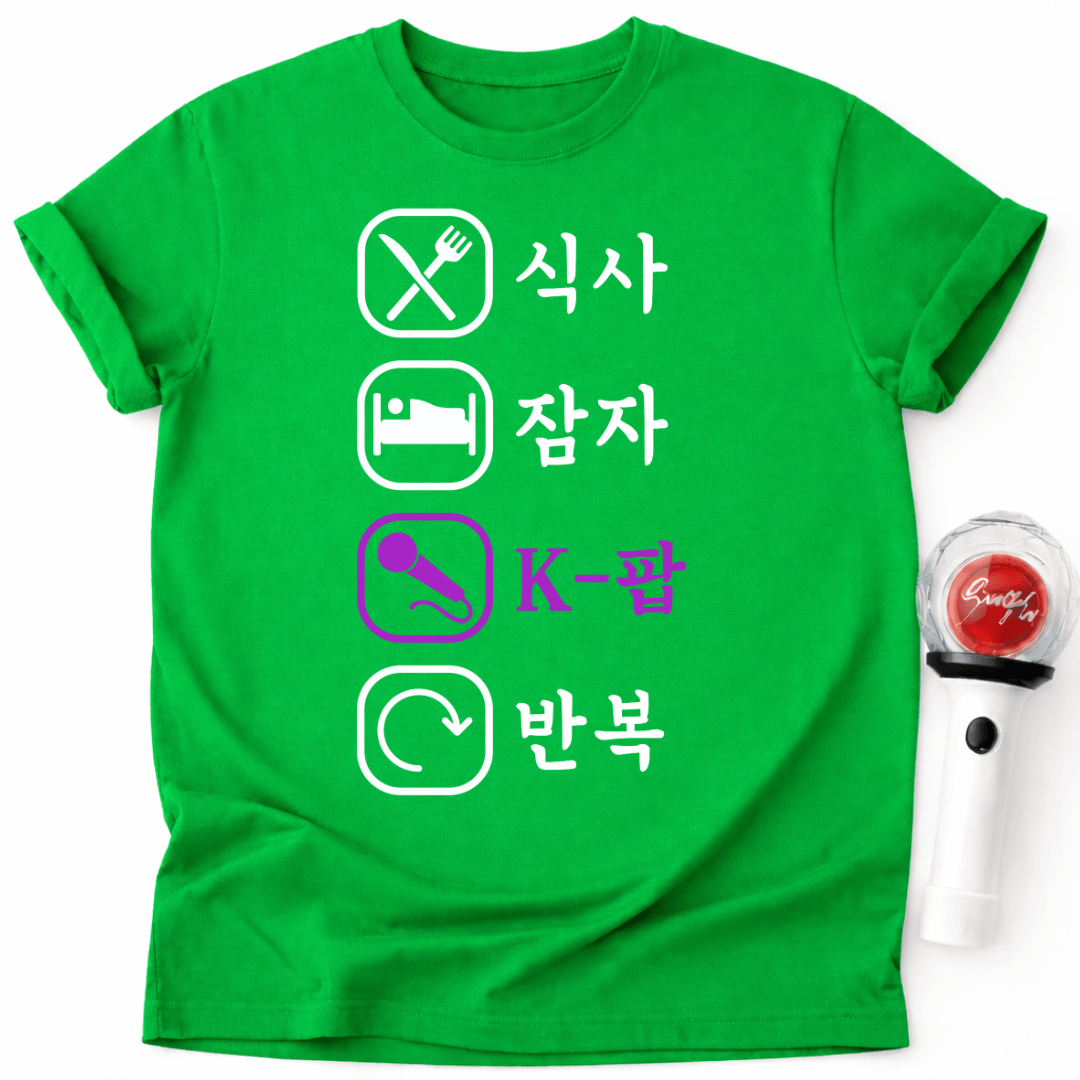 K-POP TAGESABLAUF T-SHIRT