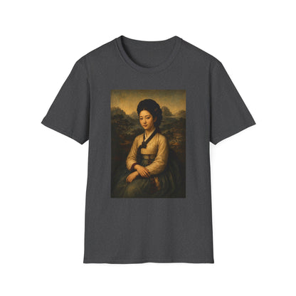 Portrait Tee — Vintage Asian Woman Oil Painting Graphic T-Shirt