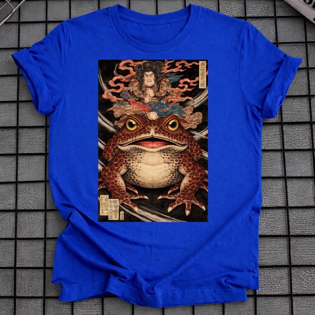 SAMURAI KRÖTE KUNST T-SHIRT