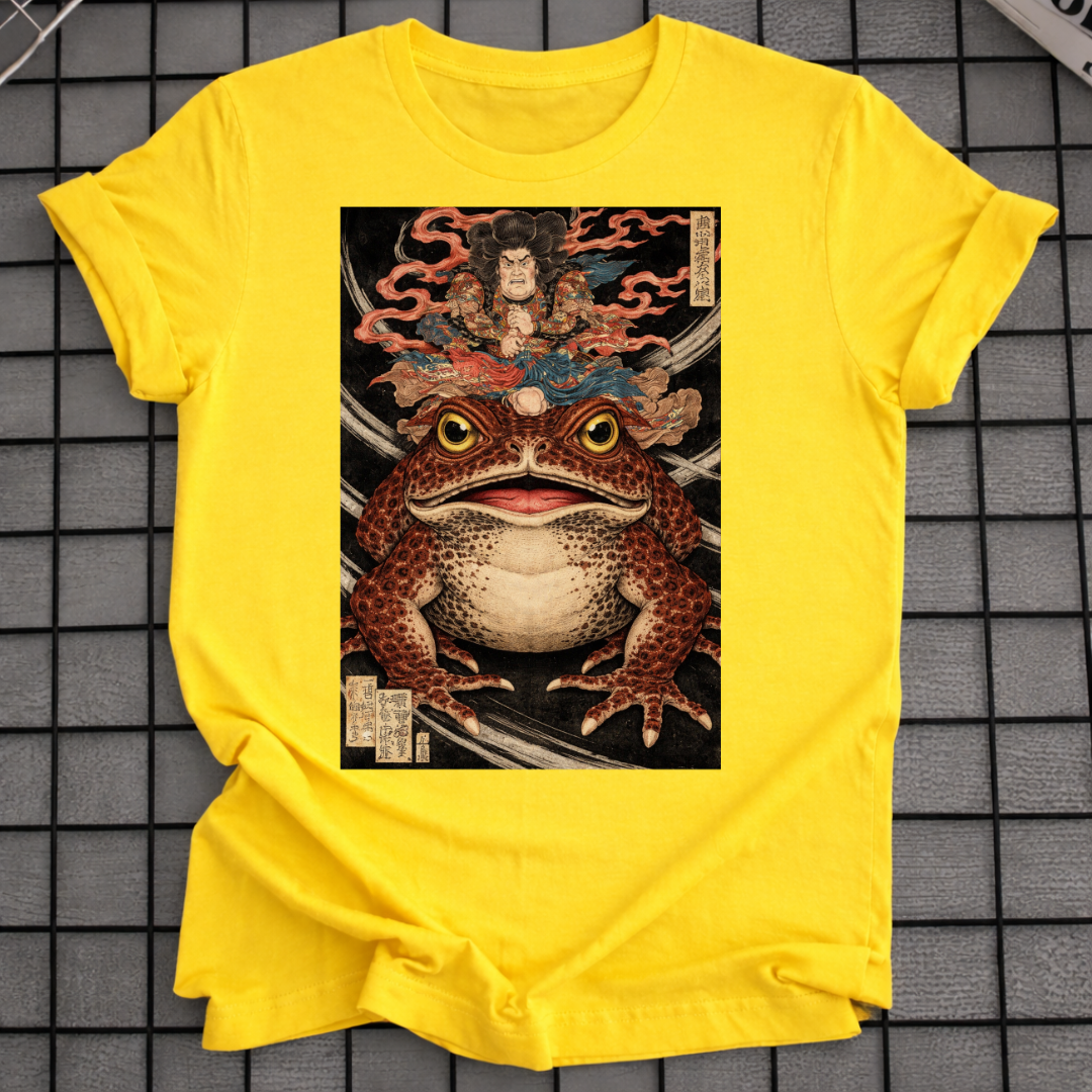 SAMURAI KRÖTE KUNST T-SHIRT