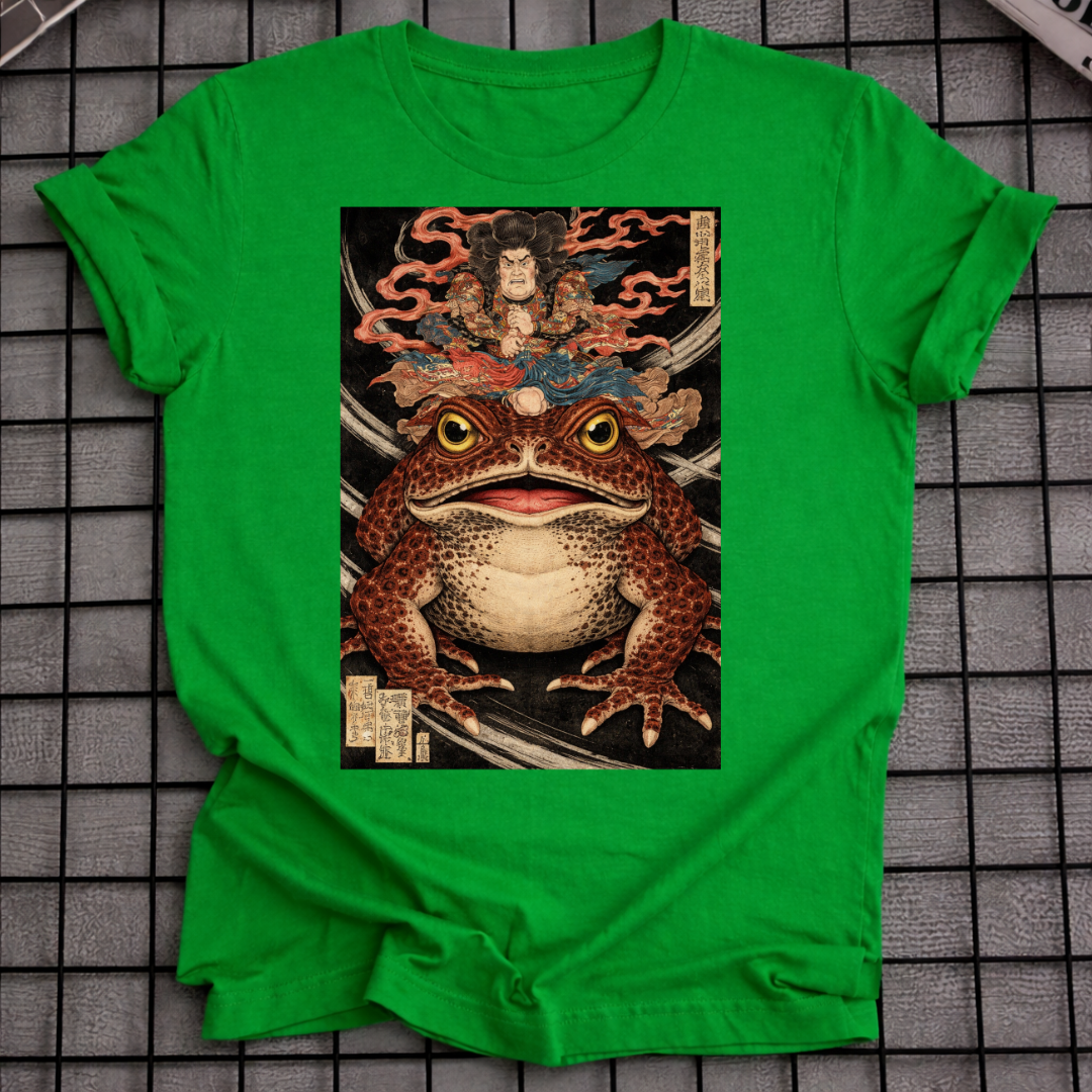 SAMURAI KRÖTE KUNST T-SHIRT