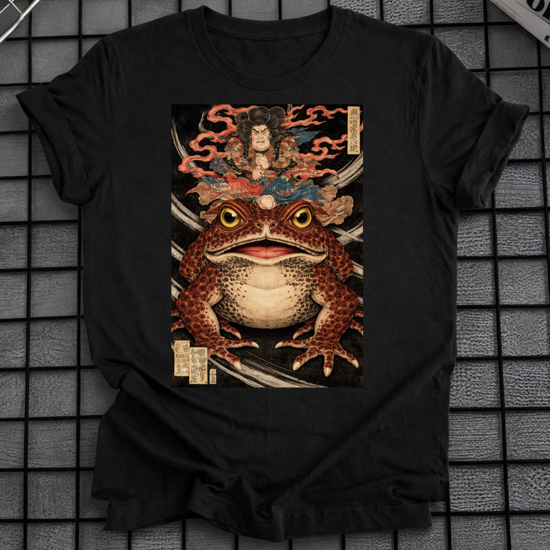 SAMURAI KRÖTE KUNST T-SHIRT