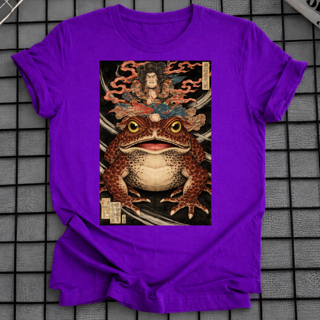 SAMURAI KRÖTE KUNST T-SHIRT