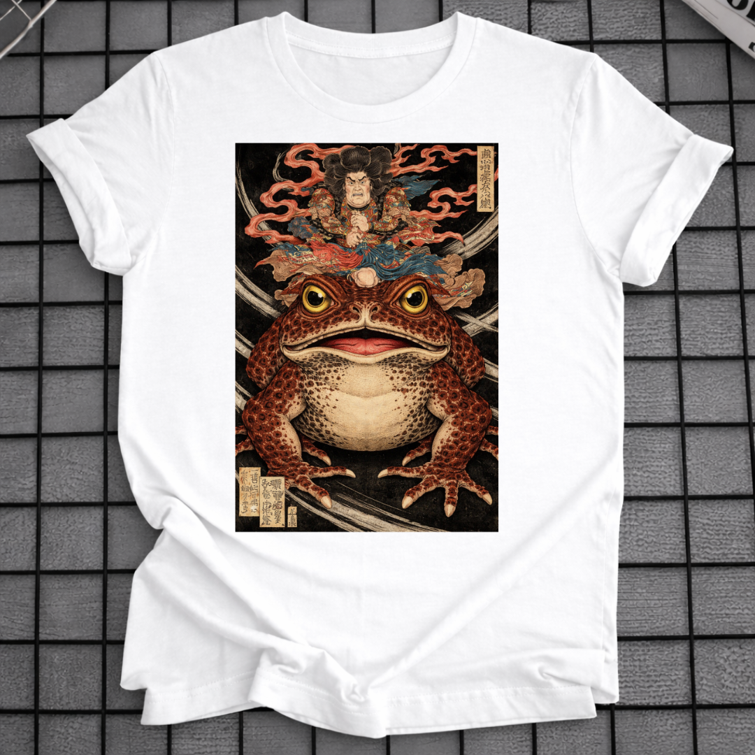 SAMURAI KRÖTE KUNST T-SHIRT