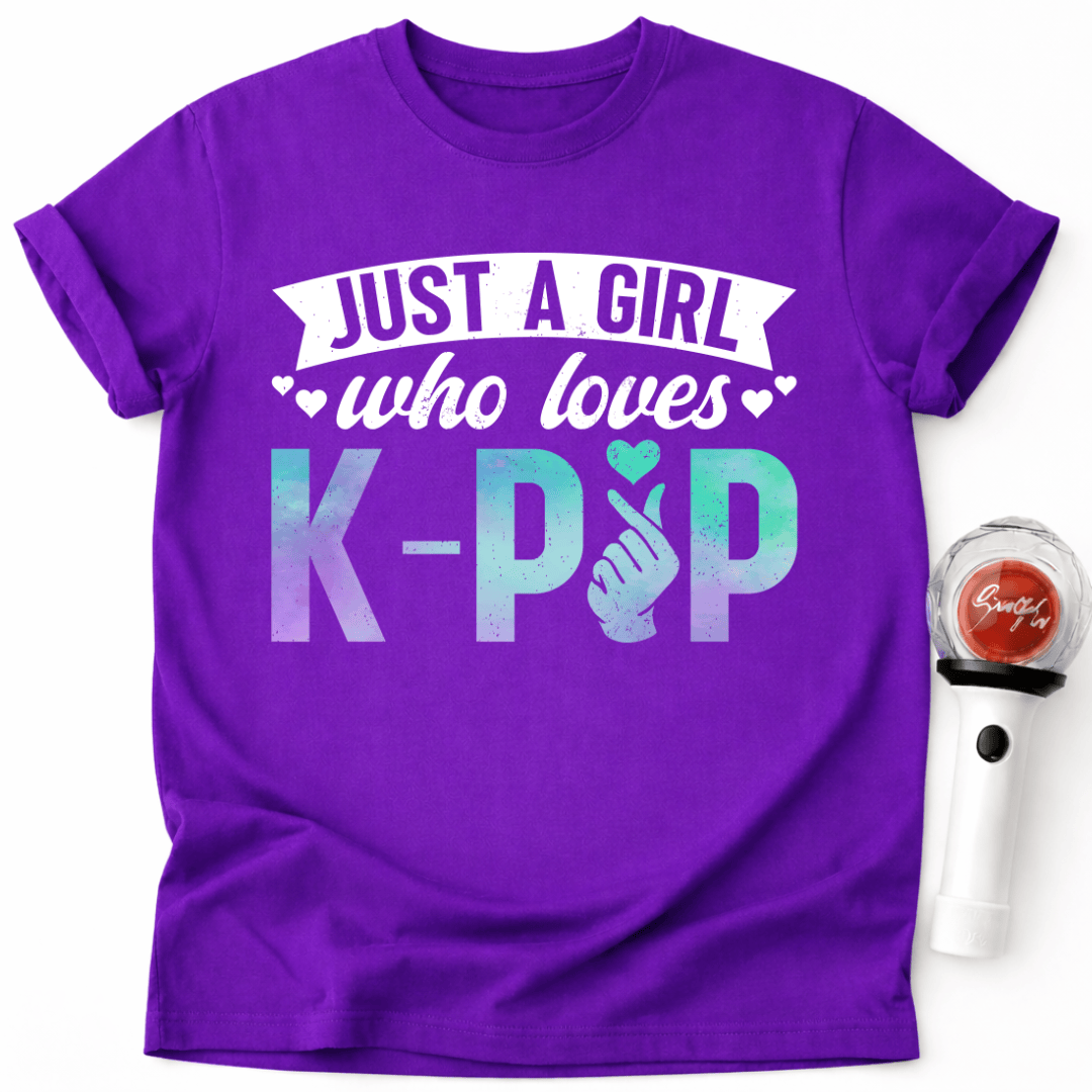 K-POP GIRL FINGER HERZ T-SHIRT