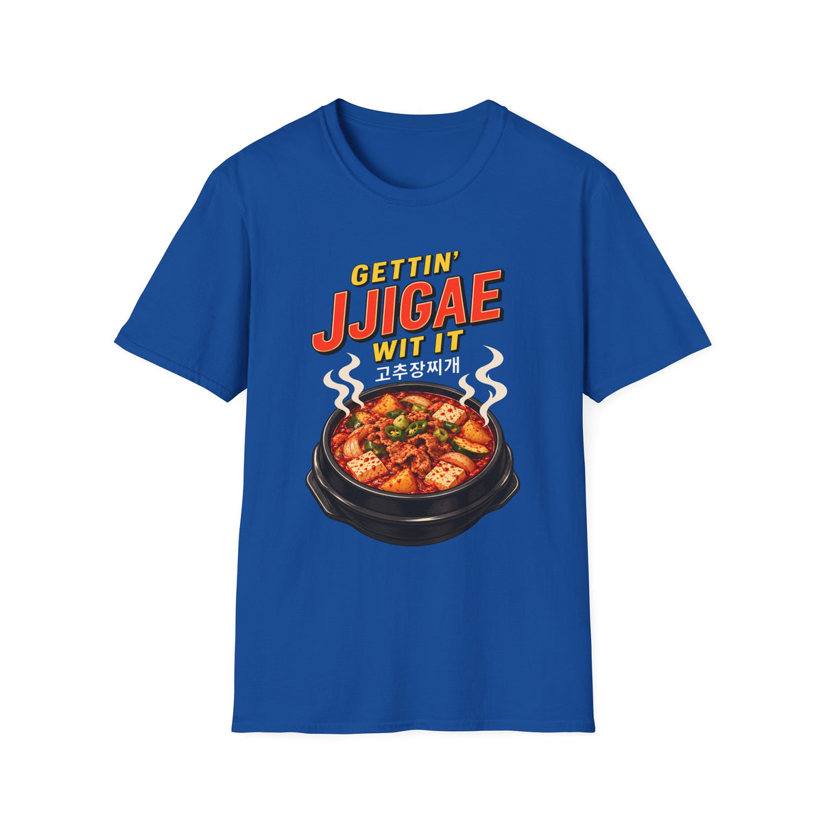 Gettin' Jjigae Wit It T-Shirt — Korean Stew Foodie Graphic Tee