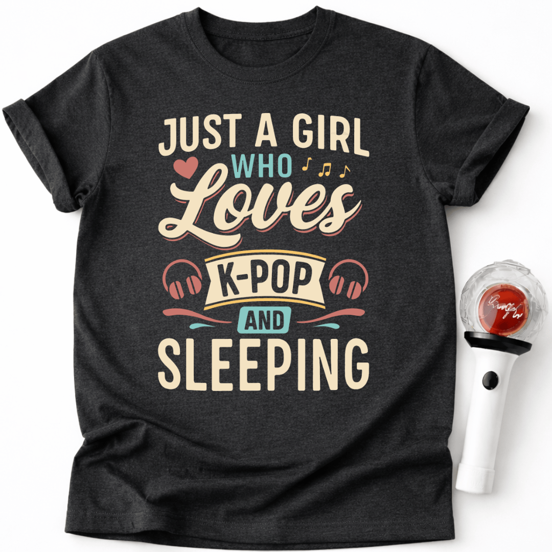 K-POP UND SCHLAF-T-SHIRT